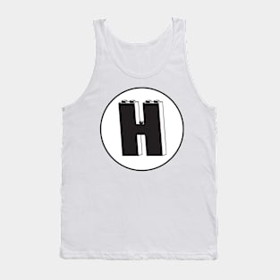 THE LETTER H Tank Top